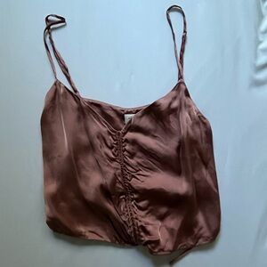 Wilfred Cupro Cinch Top